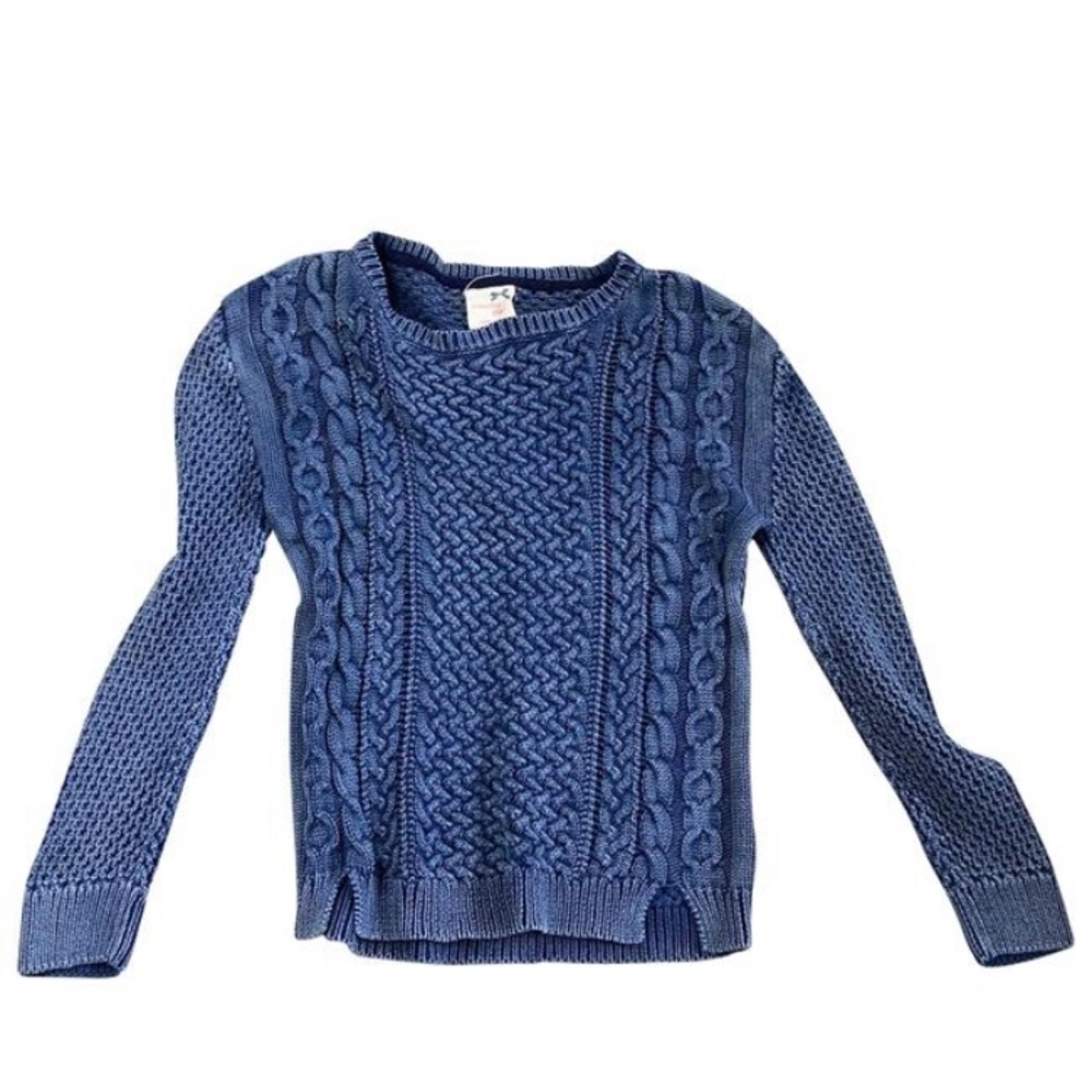 Navy blue pullover sweater